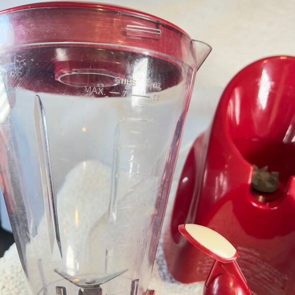 Back To Basics Smoothie Pro 600 Blender Drink Maker Dispenser Pulse Red Protein - Picture 8 of 16